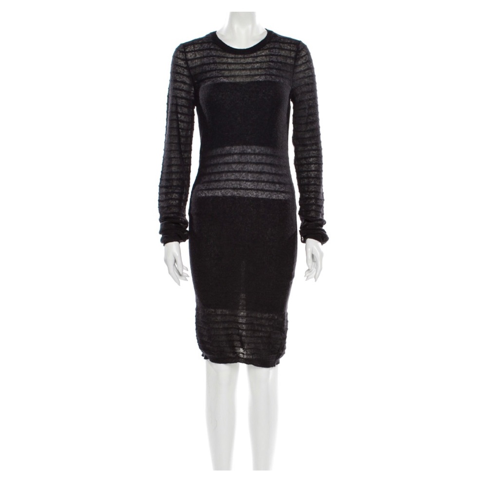 NWT Joseph Wool and Alpaca Sheath Dress